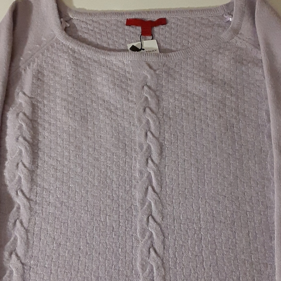 SWEATER LILAC LUXE SOFTNESS by YUMMIE YARN! NEW TAGS - Picture 2 of 5